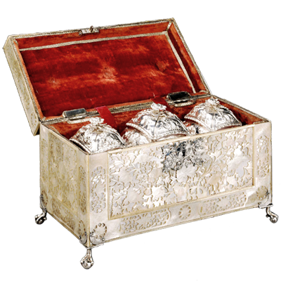 Estate Italian Cameo Motif Earrings