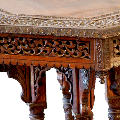 Indian Raj table