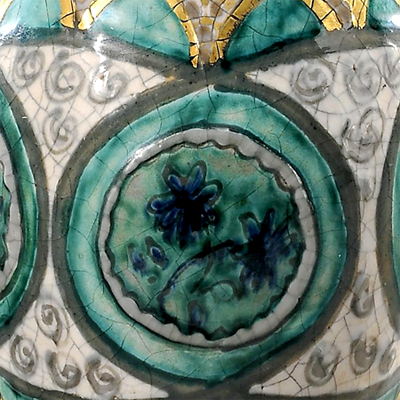 Plaisance Earthenware Vase