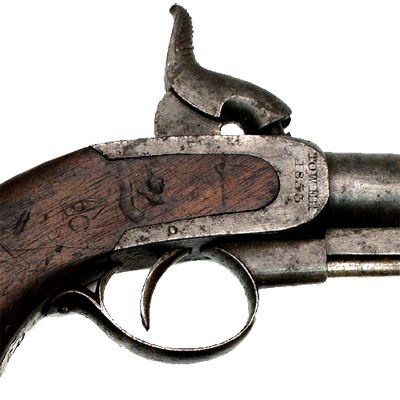 RARE BRITISH POCKET PISTOLS