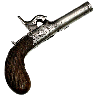 RARE BRITISH POCKET PISTOLS