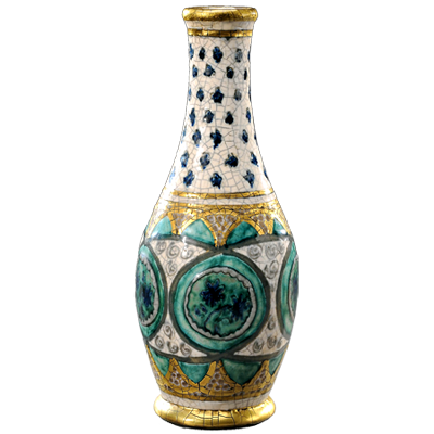 Plaisance Earthenware Vase